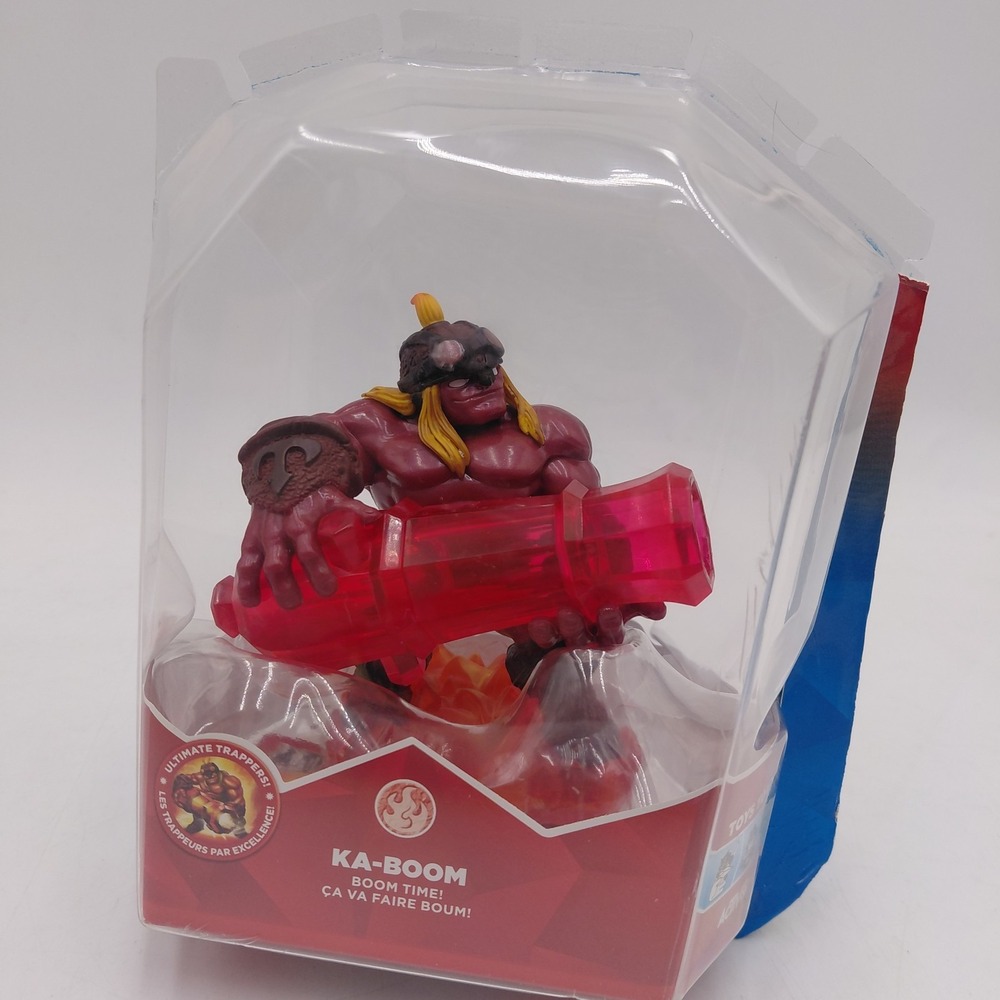 Skylanders Trap Team Ka-Boom Trap Master Fire Element Figure New Read